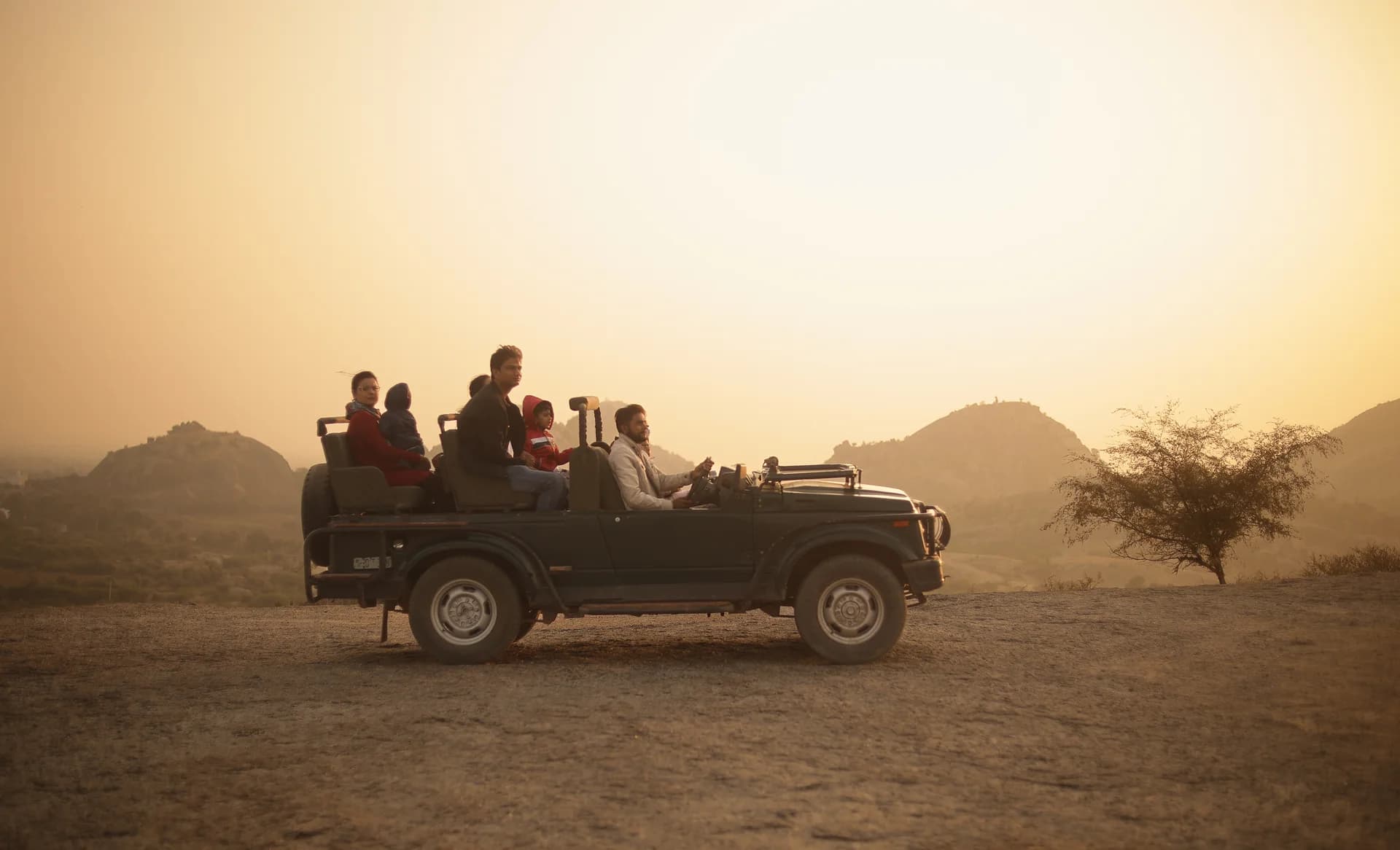 Jawai safari landscape near Jawai Pugmark